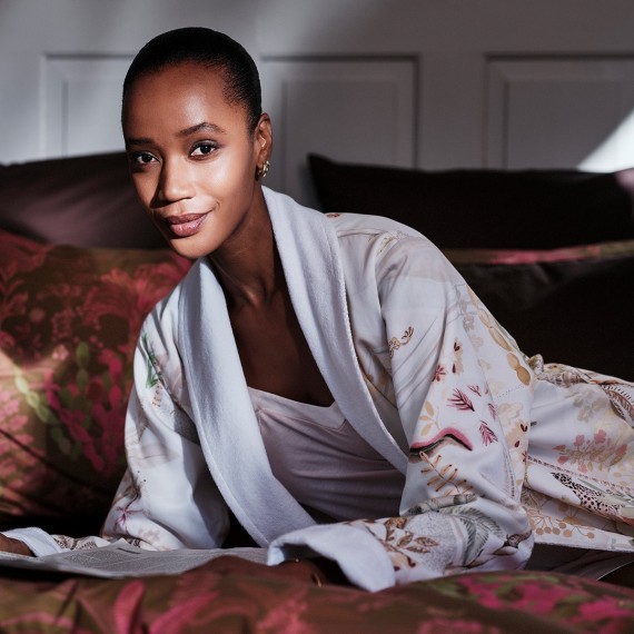 Christian Fischbacher Oasis – Morgenmantel aus Baumwolle