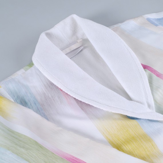 Christian Fischbacher Motion – Satin Morgenmantel aus Baumwolle