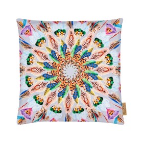 Christian Fischbacher Feathers – Coussin décoratif coton