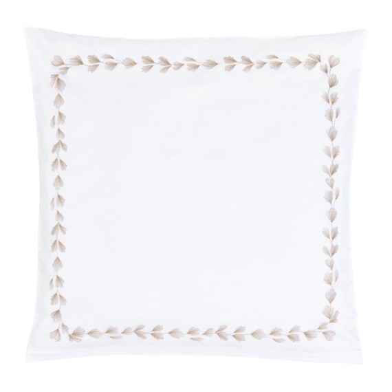 Christian Fischbacher Foglia, linge de lit en satin Luxury Nights