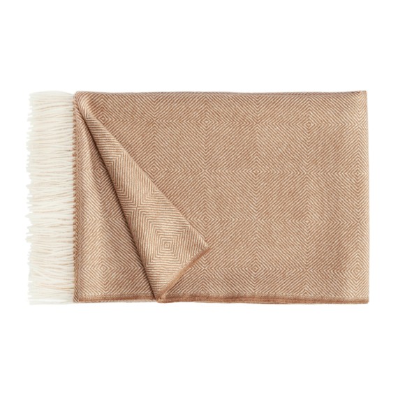 Christian Fischbacher Noble plaid 707 arancio