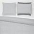 Christian Fischbacher Make My Day silvermoon 005, biancheria da letto in mezzo lino Crispy