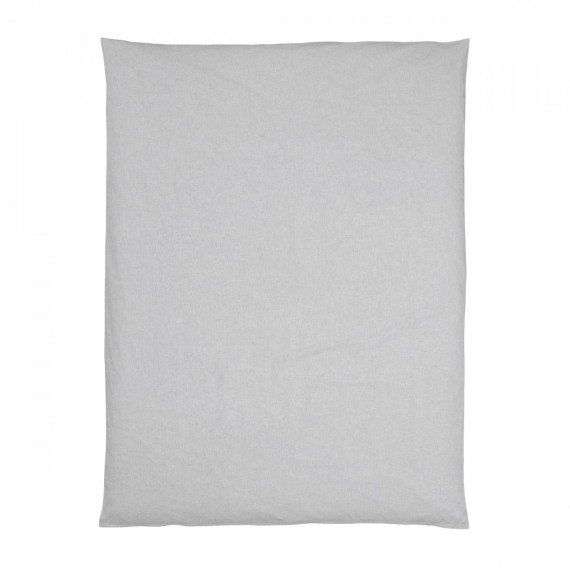 Christian Fischbacher Make My Day silvermoon 005, linge de lit en demi-lin Crispy